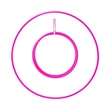 Cerc Perfect Hoop Play - 90 cm, 20 mm