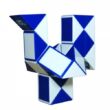 Puzzle Rubik Twist – alb-albastru