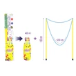 Set baloane de sapun uriase 50 cm + solutie 0.4 L Tuban