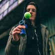 Kendama YYF  Catchy Air - verde/albastru