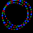 Poiuri cu lumini multicolore intermitente Strobe - Firetoys