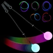 Poiuri cu lumini multicolore Slow Fade - Firetoys