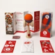 Kendama Europe Record Beech - rubber - Kumanomi