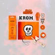 Kendama Krom Collabs - Skeletons Orange