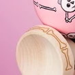 Kendama Krom Collabs - Skeletons Pink