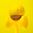 Kendama Krom Kolor - Galben