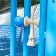 Kendama Krom POP albastru sticky