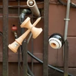 Kendama Krom POP negru sticky