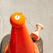 Krom Pop portocaliu sticky