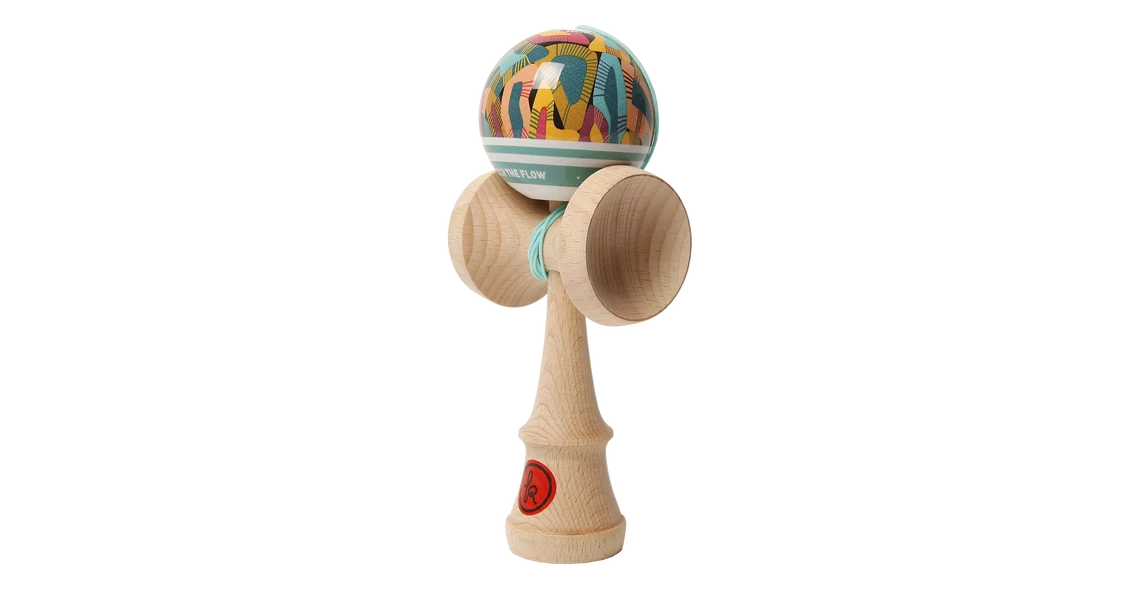 Kendama Europe Record Aqua - sticky - Symbiosis