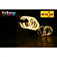 Freestyle firejuggling - just for fun ! Cluj Napoca 