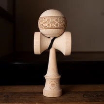Kendama Israel Asanoha - Anti Skid - Natural Hog