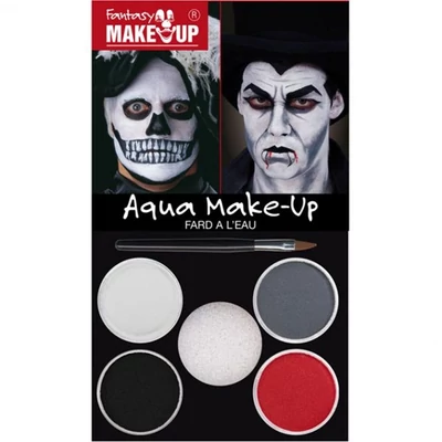 Aqua Make Up Picture Pack Dracula/Death, set machiaj 4 culori