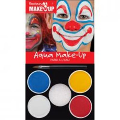 Aqua Make Up Clown Pack, set machiaj 4 culori