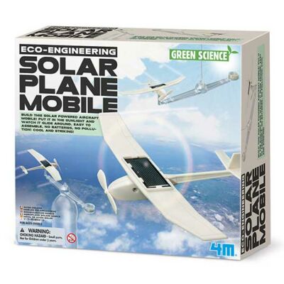 Kit jucarii eco - Avion solar - 4M