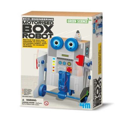 Kit jucarii eco - Robotelul cutie - 4M