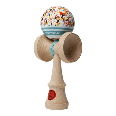 Kendama Europe Record Aqua - rubber - Splash