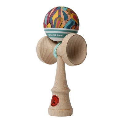 Kendama Europe Record Aqua - rubber - Symbiosis