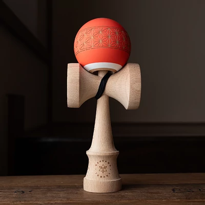 Kendama Israel Asanoha - Anti Skid - Rosu