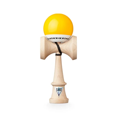 Kendama Krom POP galben sticky
