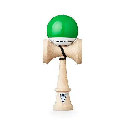 Kendama Krom POP verde inchis sticky