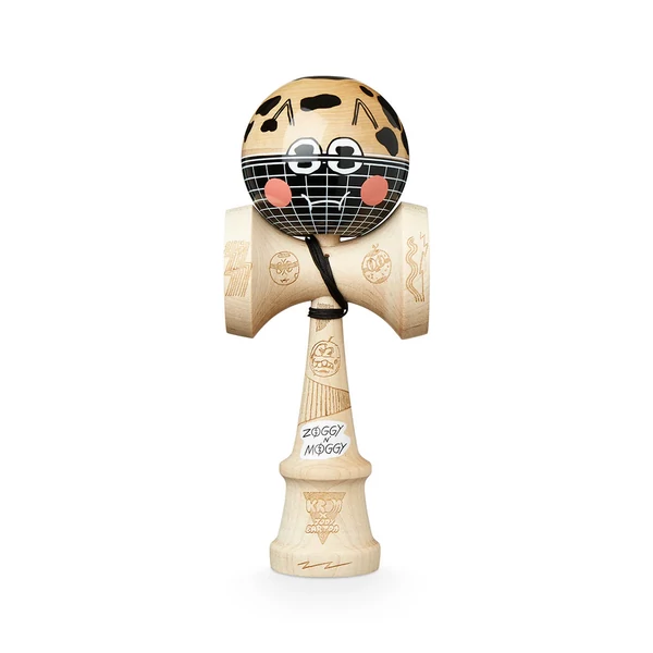 Kendama Krom Collabs - ZOGGY N' MOGGY GRIDBALL